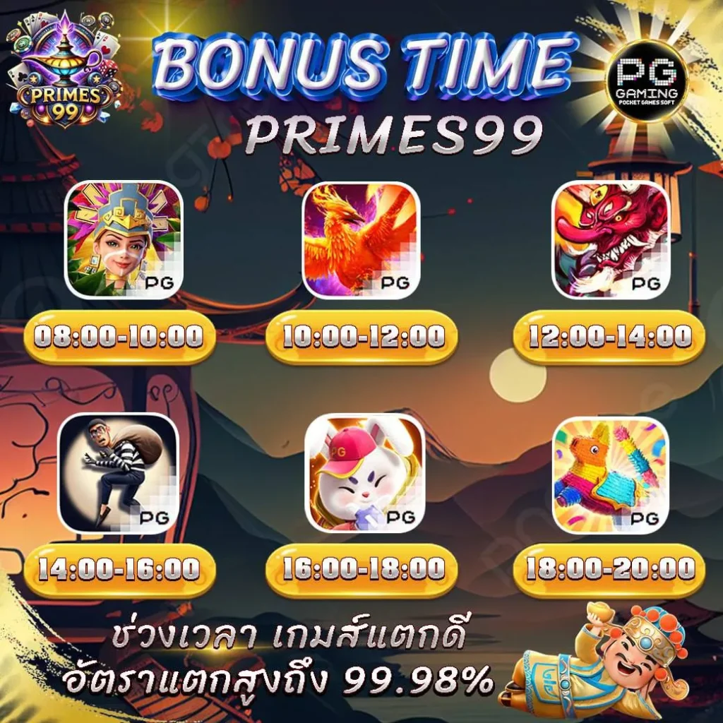 โบนัสไทม์-primes99